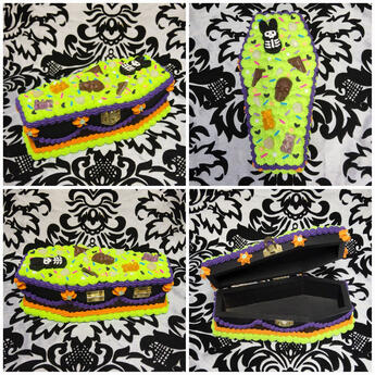 "Sweet Tooth" Coffin Cake Box