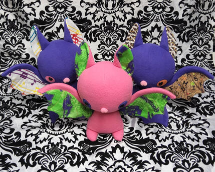 Fanpire Bats: Goosebumps, Rainbow Music, Stranger Things